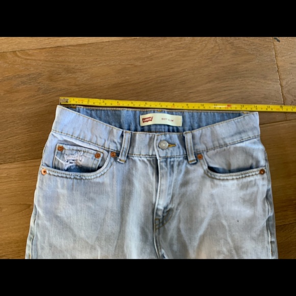 Mens or Boys Levi’s 511 Slim Jeans, Distressed Pants, Size 28 x 28 16REG - Picture 10 of 10